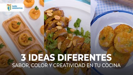 Gusto Expreso / 3 ideas diferentes: sabor, color y creatividad en tu cocina 18/10/2025