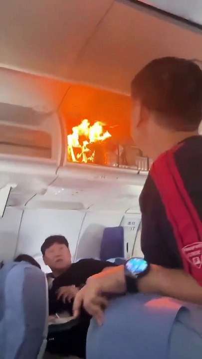 #FIRE ON BOARD #Air #China A321 Forced to Make #Emergency Landing in #Shanghai #Lithium #Battery #Fire