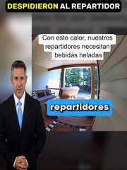 Esta casa siempre les da bebidas a los repartidores