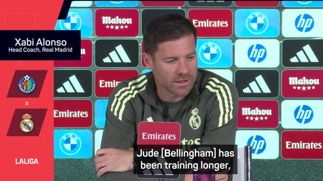 'We need him' - Xabi Alonso waiting for Jude Bellingham's return