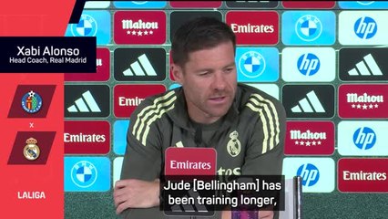 'We need him' - Xabi Alonso waiting for Jude Bellingham's return