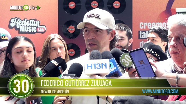 ¡Jóvenes, pilas pues este domingo! El alcalde Federico Gutiérrez invitó a votar masivamente para elegir al Consejo Distrital de Juventud de Medellín