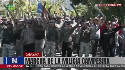 Venezuela responde a EE.UU.: Cabello lidera demostración militar y juramento en La Guaira