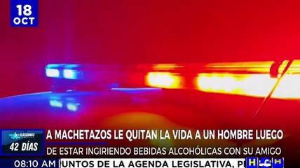 ¡Amigos y rivales! Pelea de bolos terminó con uno de ellos muerto y otro detenido en Comayagua