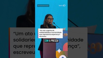 Janja anuncia que governo Lula enviará ajuda humanitária para Gaza: ‘Ato urgente de solidariedade’