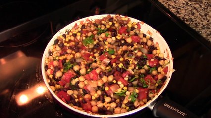 Spooky Vegetarian Bell Peppers, recipe for Halloween by Sandy