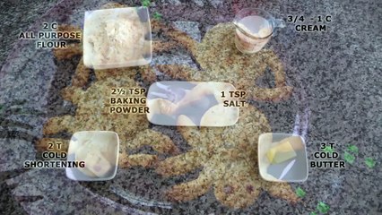 Recipe, Halloween Cream Biscuits by Sandy