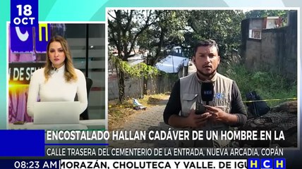 ¡Espantoso! Vuelven los encostalados a Copán: dejan uno atrás del cementerio de La Entrada