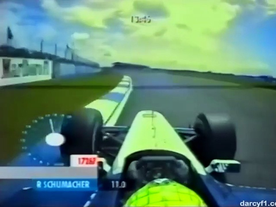 F1 – Ralf Schumacher (Williams BMW V10) Onboard – Great Britain 2001