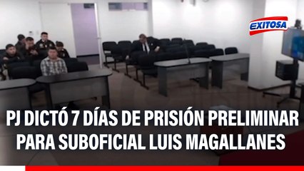 PJ dictó siete días de prisión preliminar contra policía involucrado en muerte de Eduardo Ruiz