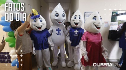 Crianças e adolescentes lotam postos no Dia D de Multivacinação em Belém