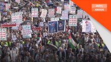Ribuan rakyat Yaman sertai protes sokong Palestin
