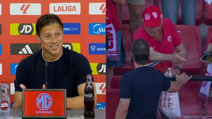 La intensa charla de Almeyda con un aficionado: "Me dijo dos verdades y las tuve que aguantar"