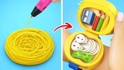 GENIUS SCHOOL HACKS 🤓💡 DIY Ideas You Can Use Daily by 123 GO! Planet