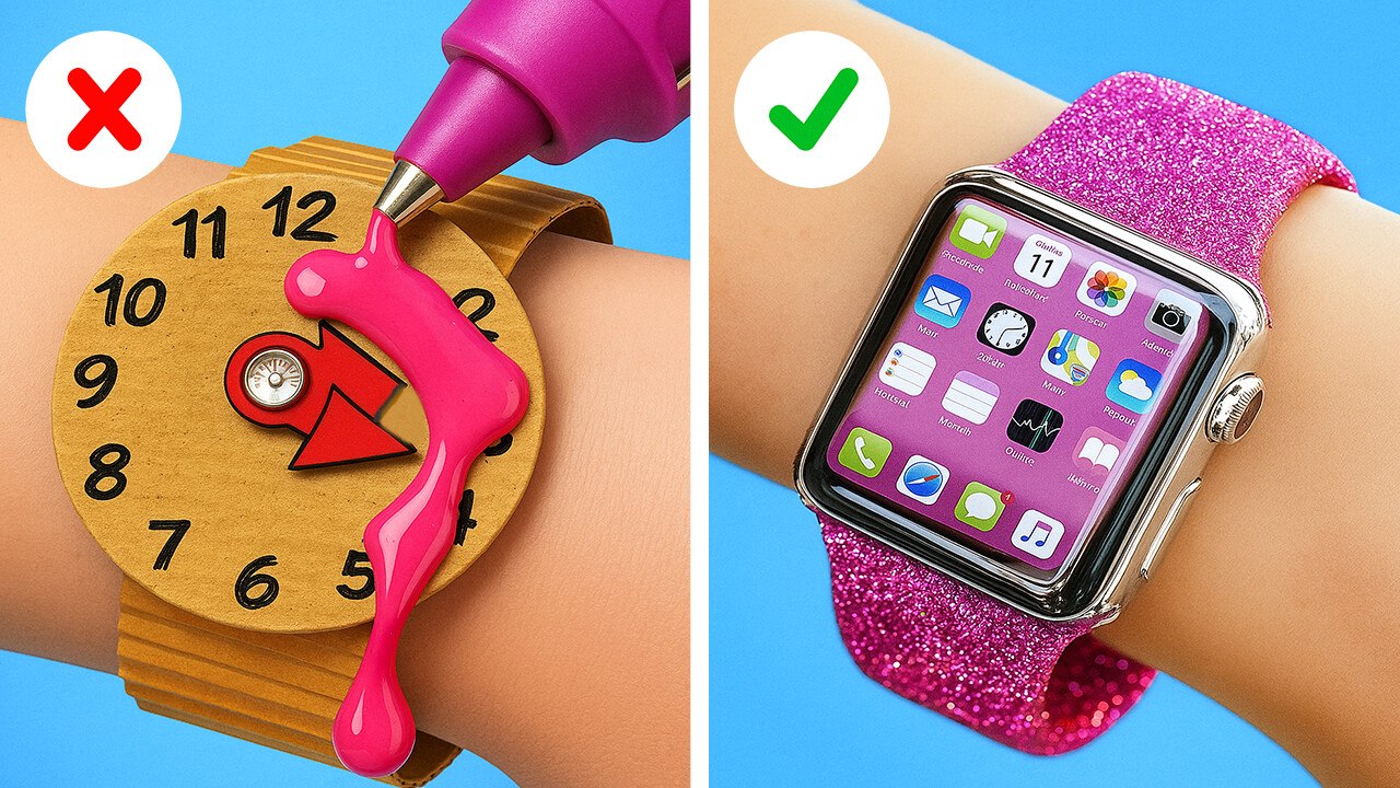 New DIY! CARDBOARD OR 3D PEN OR HOT GLUE?! Fun Gadget School Crafts Ideas by 123 GO! GOLD