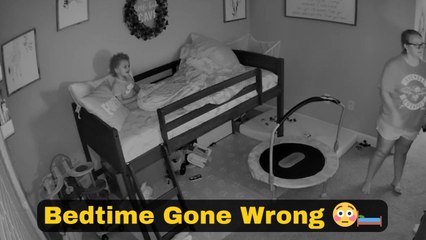 Bedtime fail: Mom breaks the bed while putting baby to sleep
