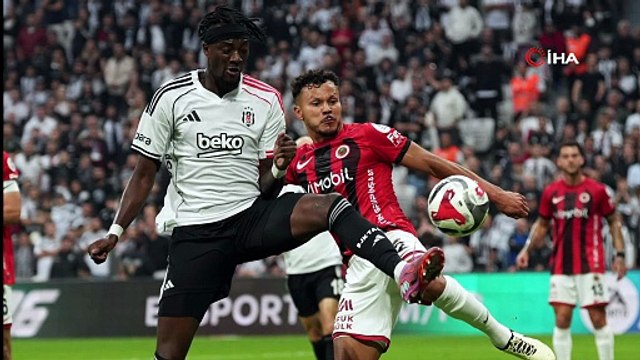 Trendyol Süper Lig: Beşiktaş: 1 - Gençlerbirliği: 2 (Maç sonucu)