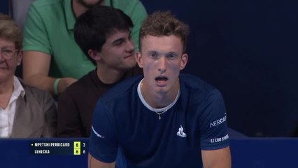 Bruxelles - Mpetshi Perricard s'incline face au sang froid de Lehecka