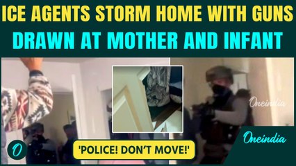 ICE Storms Family Home, Guns Drawn as Mother Clutches Baby—'DON’T MOVE' Screams Echo Through House