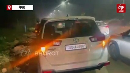 उत्तराखंड के पूर्व मुख्यमंत्री हरीश रावत के काफिले की गाड़ी हुई मेरठ में दुर्घटनाग्रस्त, सुरक्षा कर्मी घायल