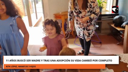 11 años busco ser madre y tras una adopción su vida cambio por completo