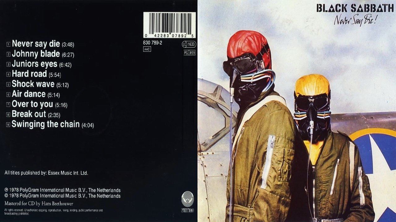 BLACK SABBATH...01 - Never Say Die