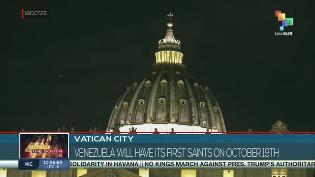 Vatican City | Venezuela will have its first saints on October 19th
