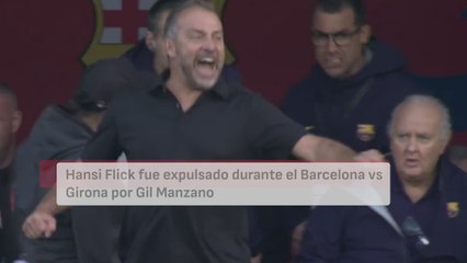 Los gestos de Flick y Raphinha tras la victoria del Barça en el último minuto