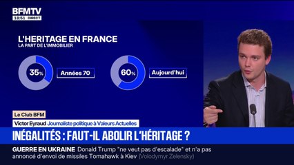 Taxer les héritages: pour Victor Eyraud, journaliste politique à Valeurs Actuelles, "il y a une question philosophique et économique" dans ce sujet