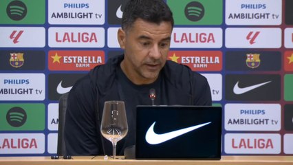 Míchel, rueda de prensa completa tras el FC Barcelona - Girona