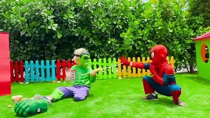 Kids turn into superheroes - Funny toy stories for kids
