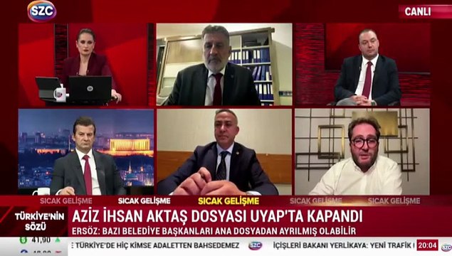 Aziz İhsan Aktaş dosyası UYAP'ta kapandı