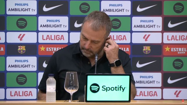 Hansi Flick, rueda de prensa completa tras el FC Barcelona 2 - Girona 1