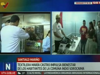 Aragua | Jóvenes de Santiago Mariño impulsan la producción a través de la Textilera María Castro