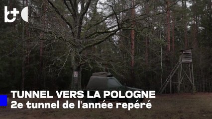 Un tunnel reliant la Biélorussie à la Pologne découvert par les gardes-frontières