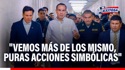 Frank Casas sobre nuevo gobierno: "Vemos más de los mismo, puras acciones simbólicas"