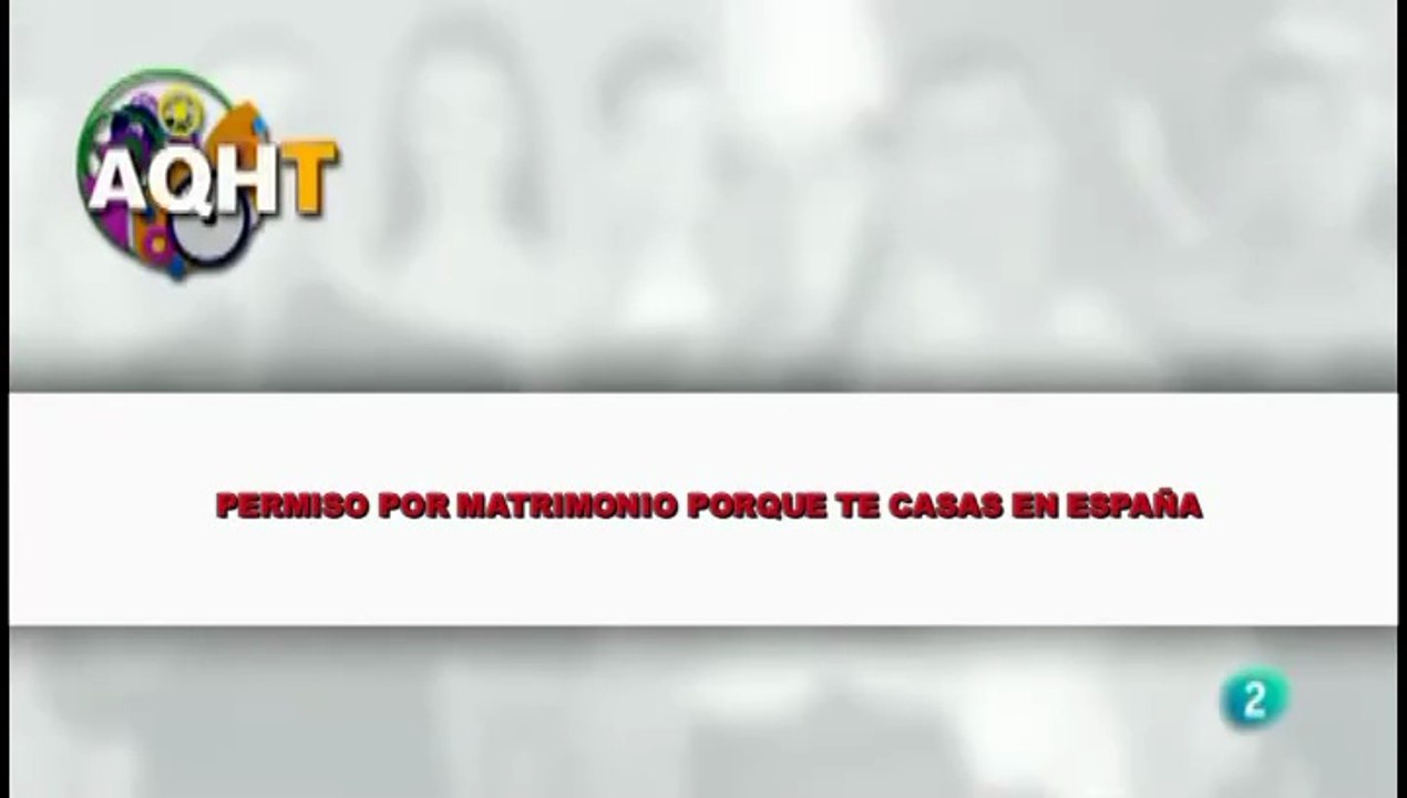 PERMISO POR MATRIMONIO PORQUE TE CASAS EN ESPAÑA
