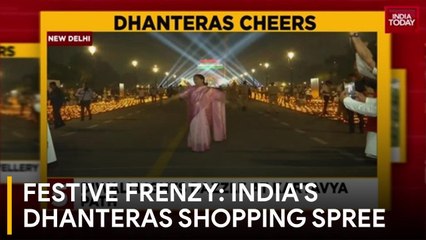 Dhanteras Delight: Gold Rush Hits India Despite High Prices, Delhi Lights Up