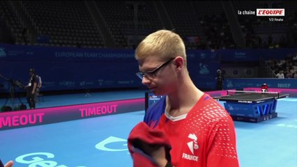 Le replay des 1/2 finales par équipes - Partie 1 - Tennis de table - Championnat d'Europe