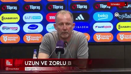 Sergen Yalçın'dan maç sonu yorumu: Kabul edilebilir değil