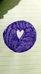 Scudo vuola con cuore per barbie  fai da te