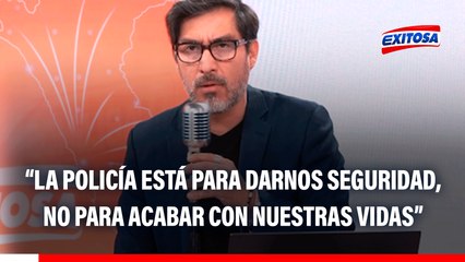 Jesús Verde sobre fallecimiento de Eduardo Ruiz: "La Policía está para darnos seguridad, no para acabar con nuestras vidas"