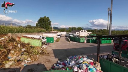 Napoli, sequestrata una discarica abusiva