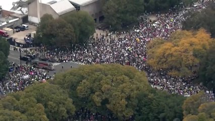 Stunning Aerials Show Massive Crowds at Chicago “No Kings” Protest