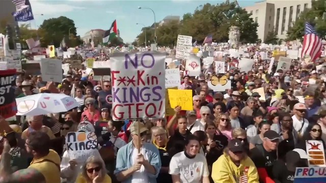 Senators, activists, and public figures speak at 'No Kings' Rally in Washington D.C.