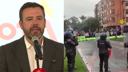 Alcaldía de Bogotá presentó denuncia penal por los más recientes actos vandálicos en la capital