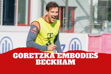 Leon Goretzka embodies David Beckham with a superb shot