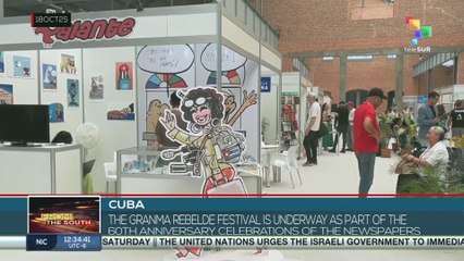 The Granma Rebelde Festival is underway as part of the 60th anniversary of the newspapers