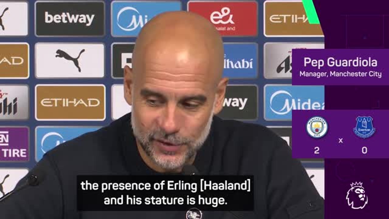 Guardiola wary Manchester City cannot rely on Haaland for goals