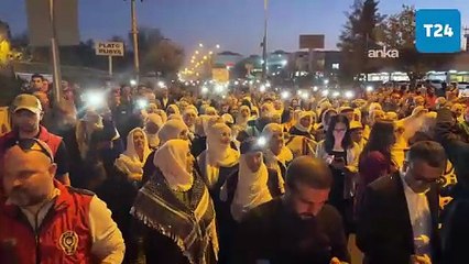 Diyarbakır’da "Öcalan’a özgürlük" yürüyüşüne biber gazlı müdahale